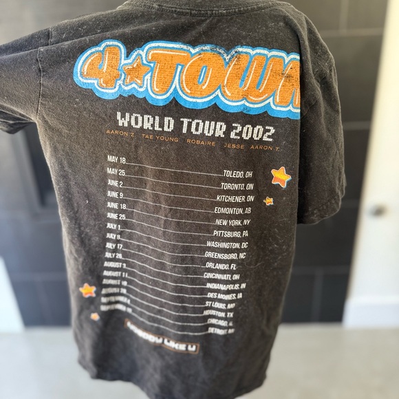 Disneyparks  4*Town Kids Graphic Tee - Black and Orange - Picture 2 of 3
